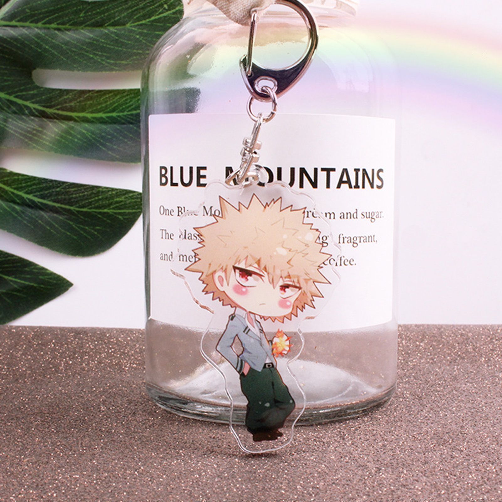 Keyring Pendant Eye-catching Fashion Uni Pendant Keychain