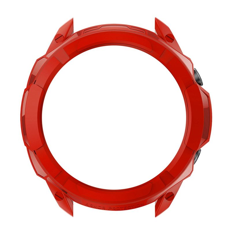 Suitable for Samsung Galaxy Watch3 Hollow Protective Cover R850 Protective Case(Red,41mm)