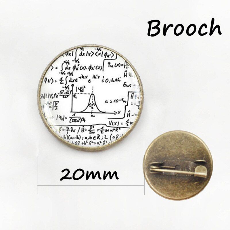 Math Equation Necklace Mathematical Formulas Jewelry Quantum Physics Chokers HZ1(null)
