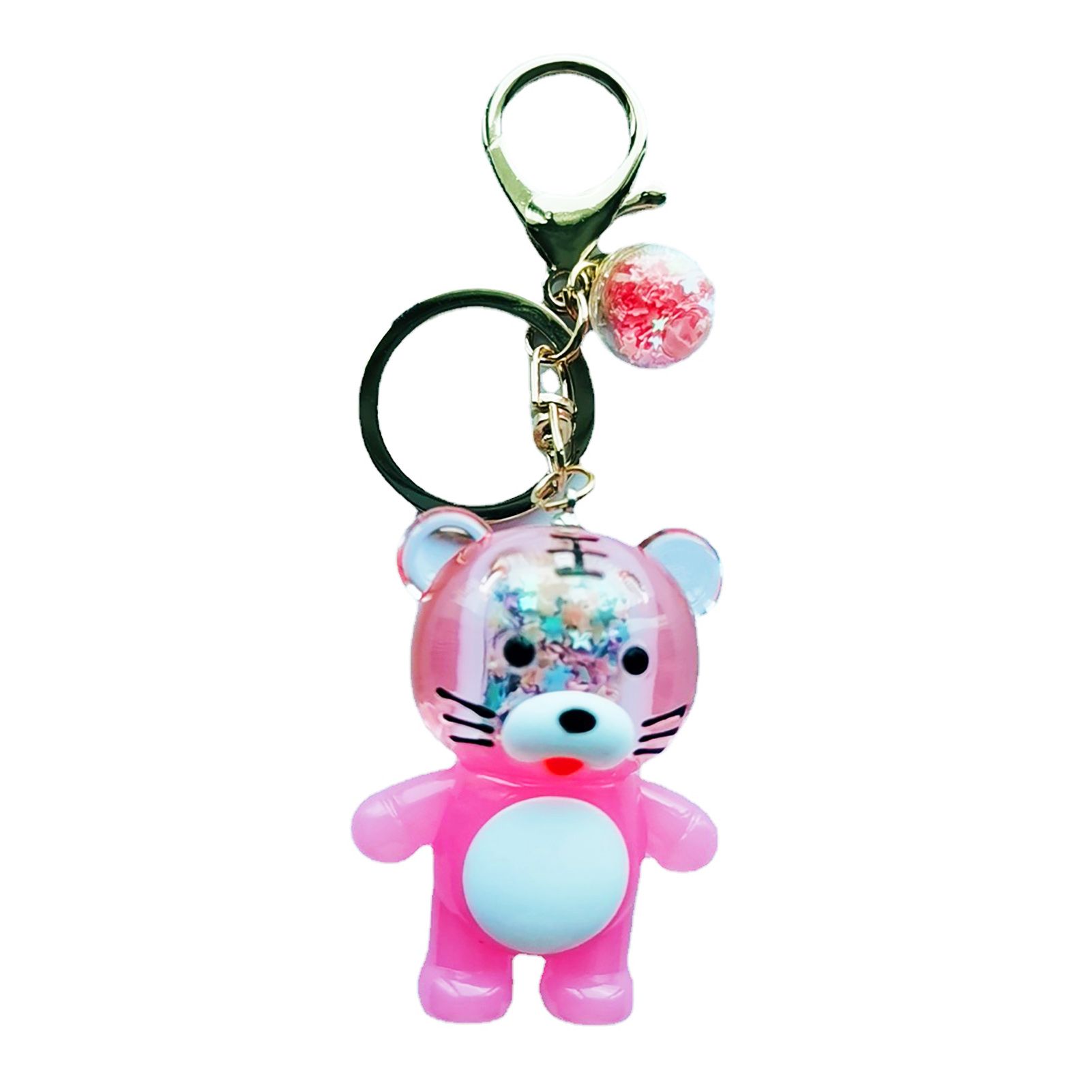 Key Holder g Porle Year of Tiger Animal Keychain