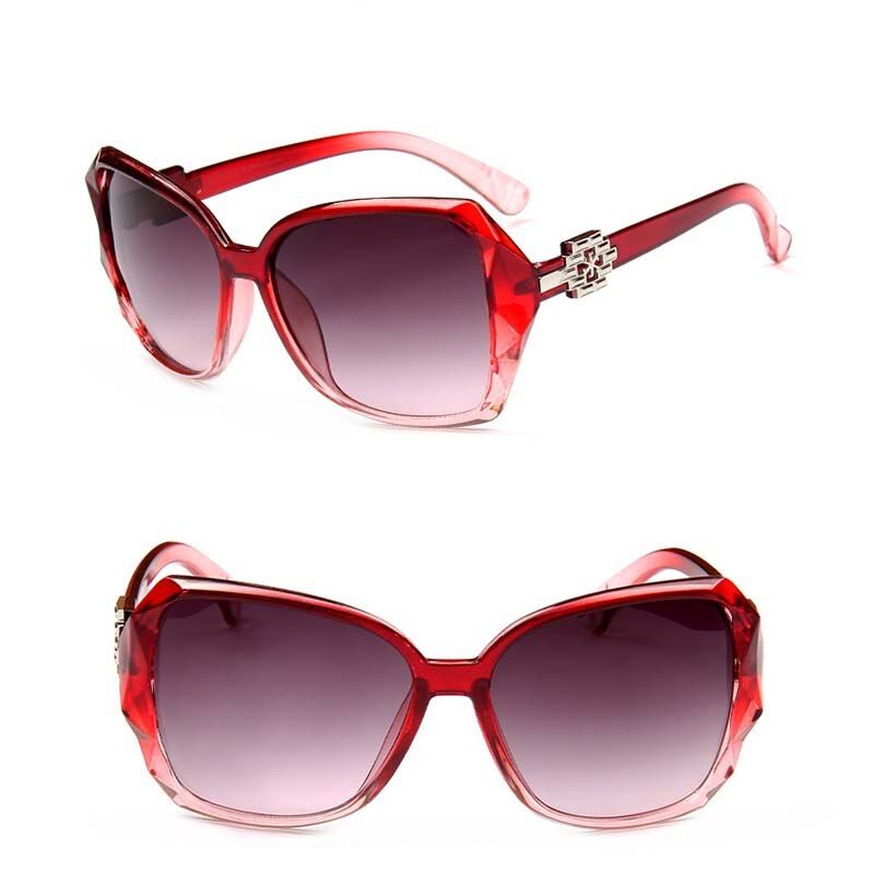 RedLeonLion 2020 Gradient Lens Sunglasses Women Brand Designer Driving Big Frame Sun Glasses Vintage Lunette De Soleil Femme UV400