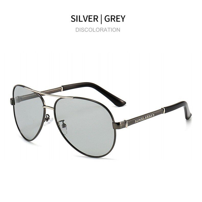 C5 DiscolorationPackage CNew Night Vision Polarized Rays Men Sunglasses Classic Color Changing Day and Night Driving Glasses Sun Glasses UV400