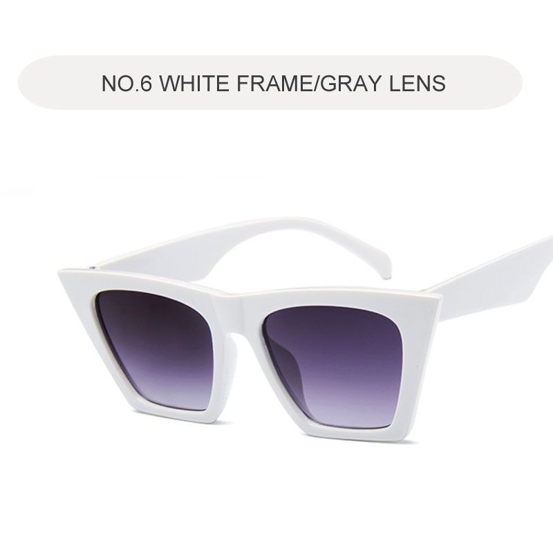 2021 Fashion Cat Eye Sunglasses Women Brand Design Vintage Female Glasses Retro Cateye Sun Glasses For Women Oculos De Sol UV400