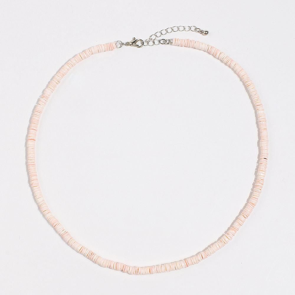 Artilady natural puka shell choker necklace women simulated pearl cowrie necklaces for women beach jewelry gift Dropshipping