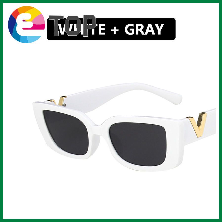 European and American Sunglasses V Small Frame Square Fashion Trend Ladies Sunglasses Retro