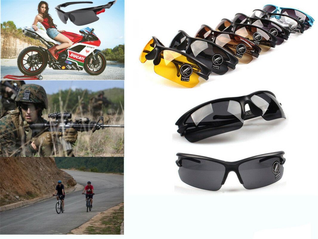 HD High Definition Aviator Glasses Driving Sunglasses white Lens