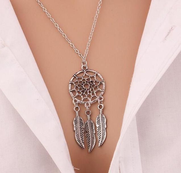 2017 New Bohemian National Antique Necklace Pendant Mascot Elephant Green stone Necklace Women Choker Necklace Jewellery Chain