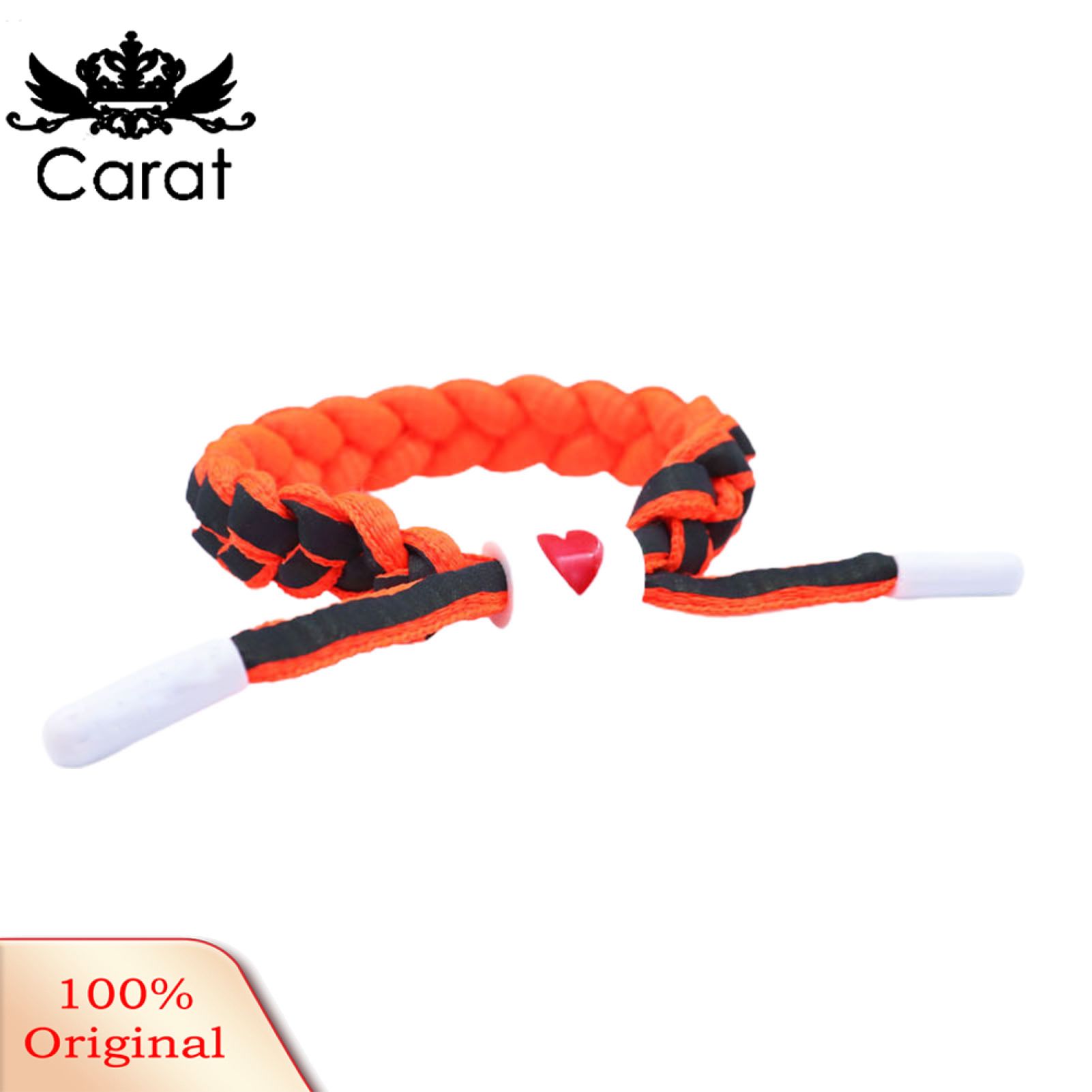 Fashion Holographic Reflective Faux Leather Braided Bracelet Handmade Woven Wristband for Party