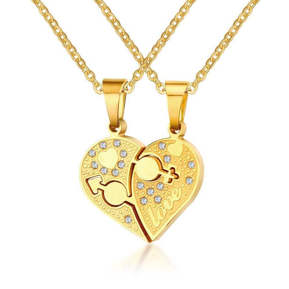 I Love You Couple Pendant - Jewellery For Women