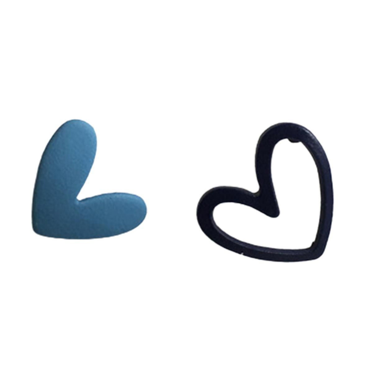 Female Earrings Exquisite Exquisite Piercing Heart Ear Studs