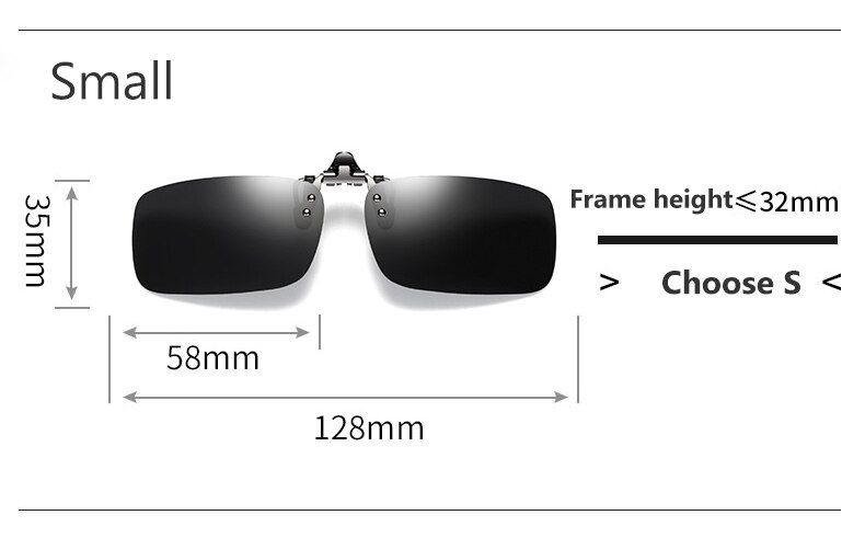 SC10PhotochromtYellowPolarized Clip On Sunglasses Flip Up Shades Clip for Myopia Glasses Eye Glasses Women Men Driving Travel Eyewear Fishing Sports