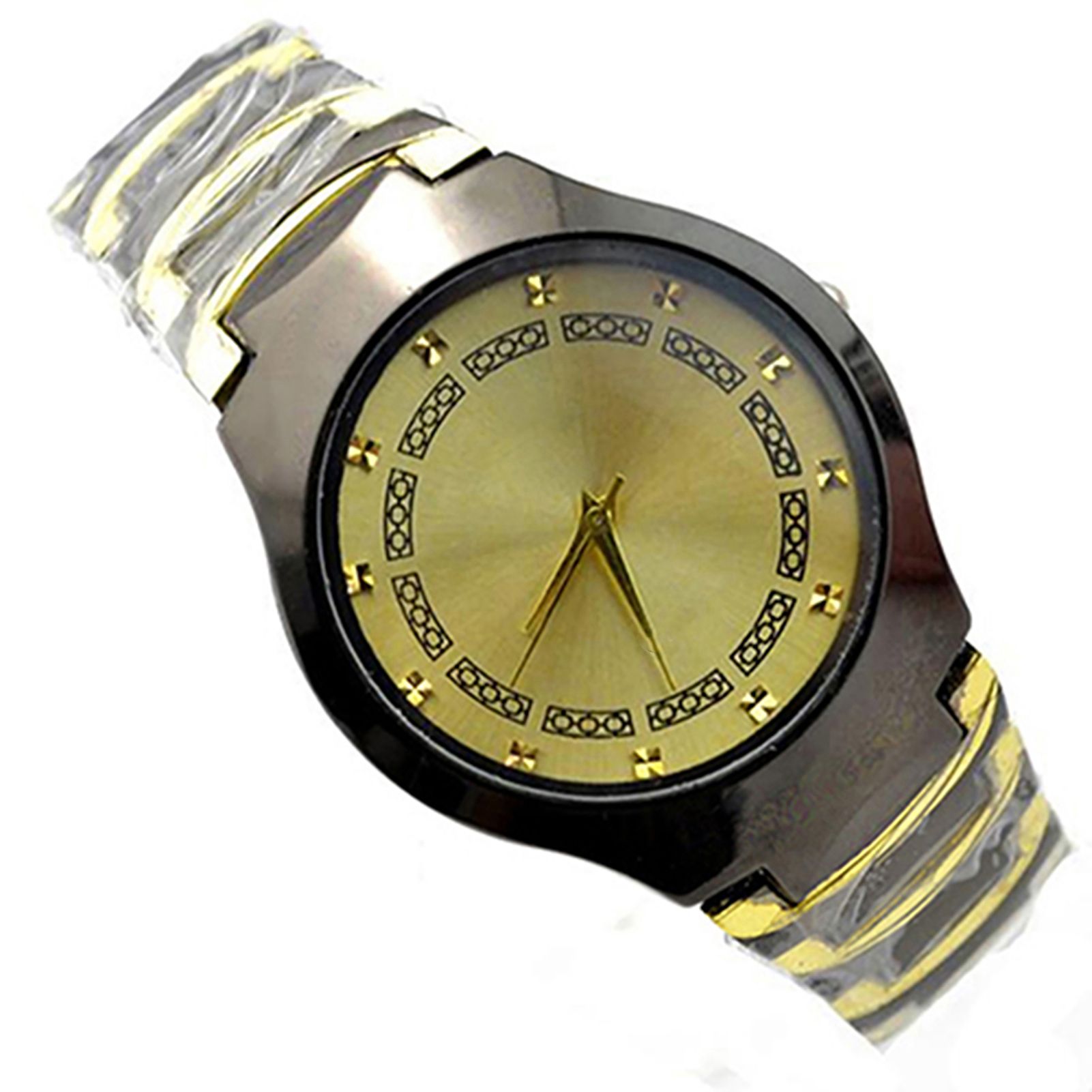 Men Precise Analog Stainless Steel Wrist Watch for Daily Life