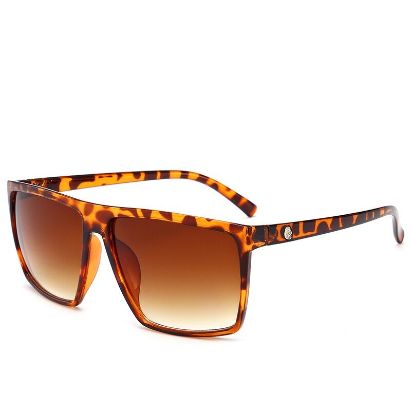 LeopardARTORIGIN Vintage Skull Sunglasses Men Women Square Mirror Unisex Glasses For Young Personal Oculos Gafas 9268
