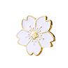 Fashion Flower Metal Brooch Pin Women Sweater Shirt Collar Badge Decor Jewelry