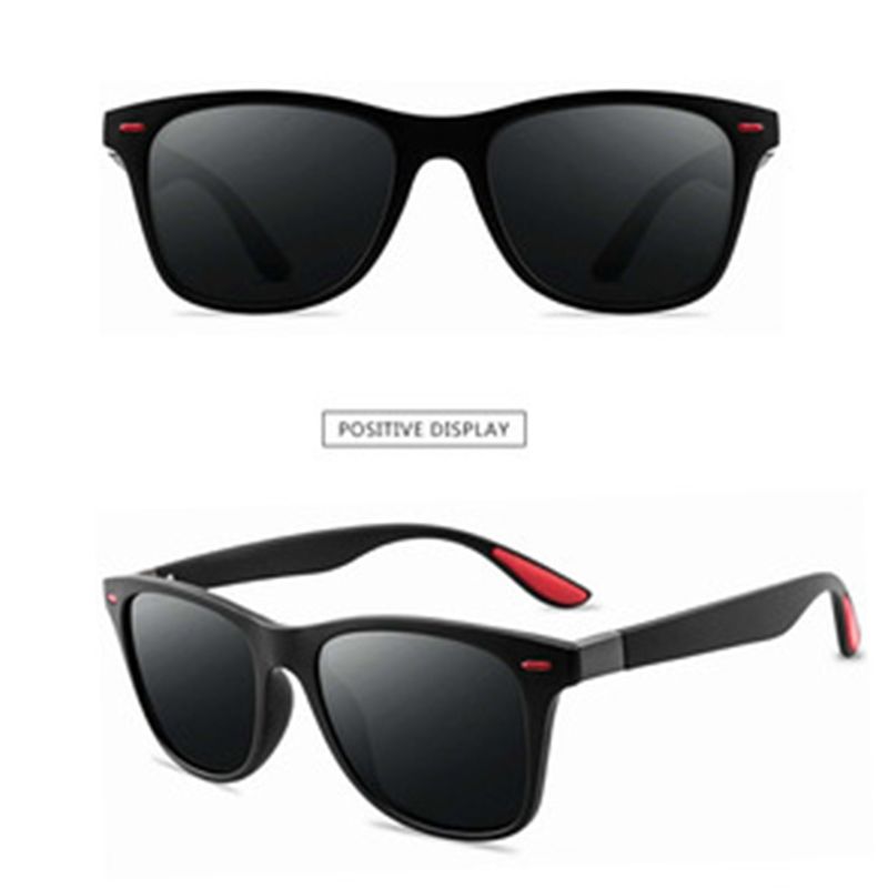 Fashion Outdoor Men Sports UV400 DRIVE GLASSES Polarized Lens hd Square Frame Polarized Sunglasses