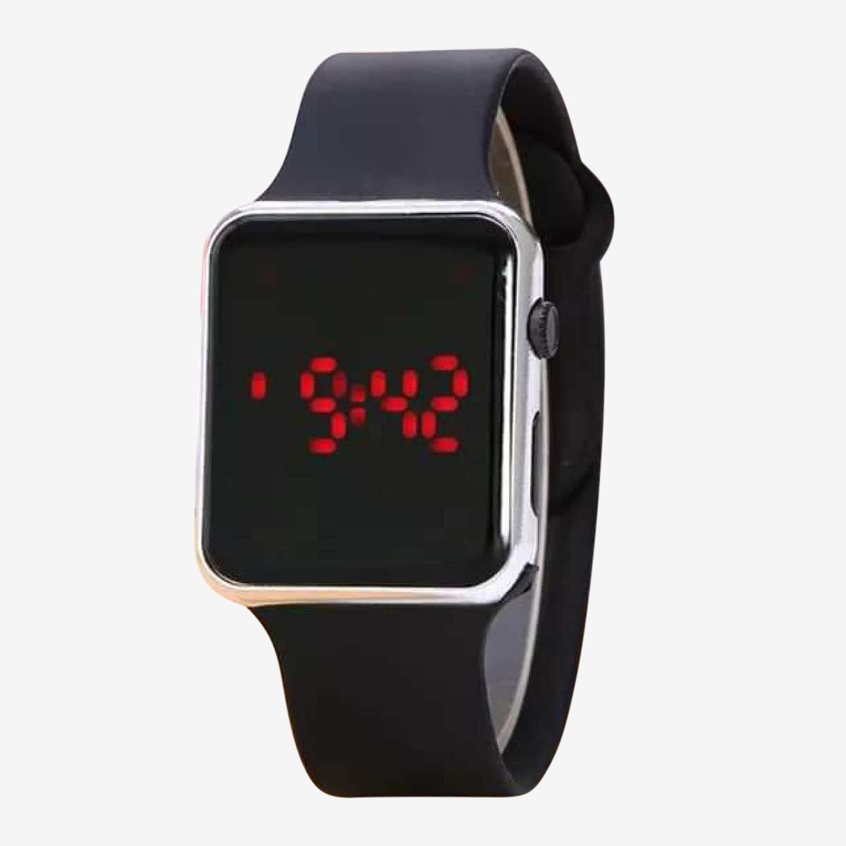 Digital Led sports watch for men-Black