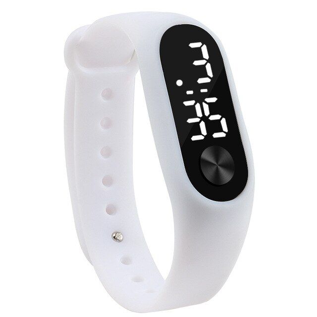 Sport Watch Men Women Casual Digital Clock LED Student  Couple Electronic Silicone Wrist With Shell Adjustment Watches