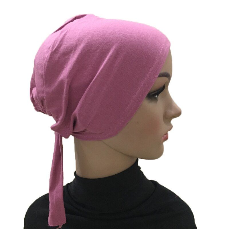 Cotton Under Scarf Hijab Inner Hat Women Muslim Bandana Beanie Bone Arab Bonnet Hats Cap Bandage Beanies Skullies Muslim