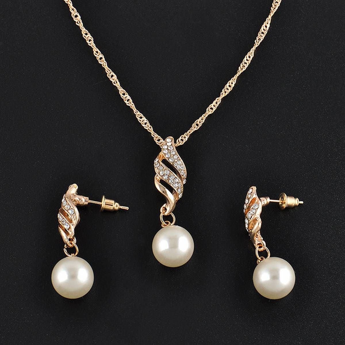 Gorgeous Design Jewellery Set For Women-(Necklace+Earring)