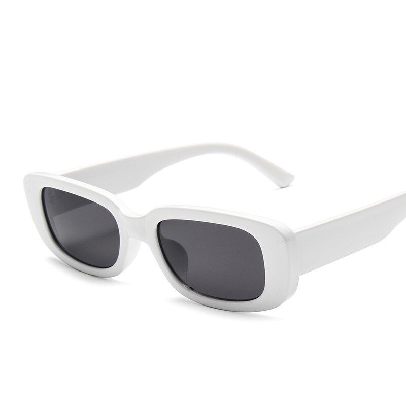 C7 white grey2020 Vintage Small Square Sunglasses Women Brand Designer Retro Orange Sunglass Rectangle Sun Glasses Female Candy Color Eyewear