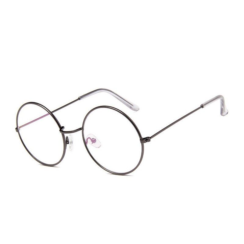 8GunClassic Metal Round Red Sunglasses Women Multicolor Eyeglasses Designer Brand Trend Trend Glasses