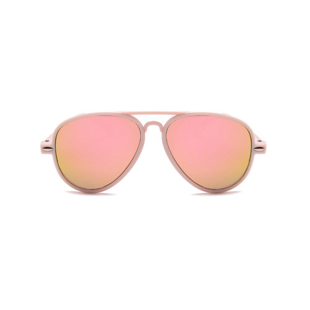 Fashion Cartoon Polarized Aviator Sunglasses for Boys and Girls UV400 Protection Flexible Baby Sunglasses
