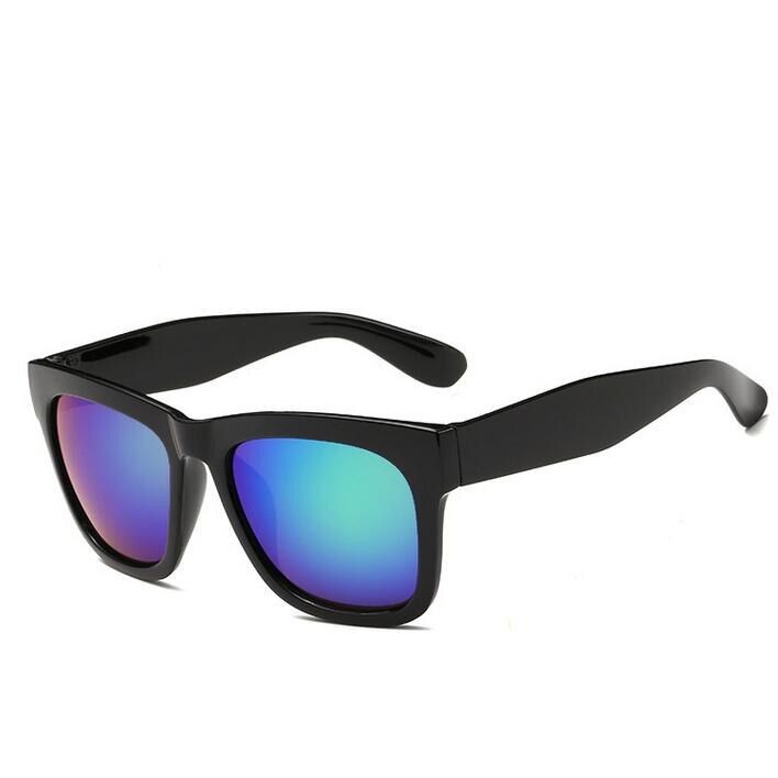Black F GreenHigh Quality Classic Sunglasses Men Brand Designer UV400 Vintage Outdoor Mirror Sunglass Male Sun Glasses For Men Sunglass 2021