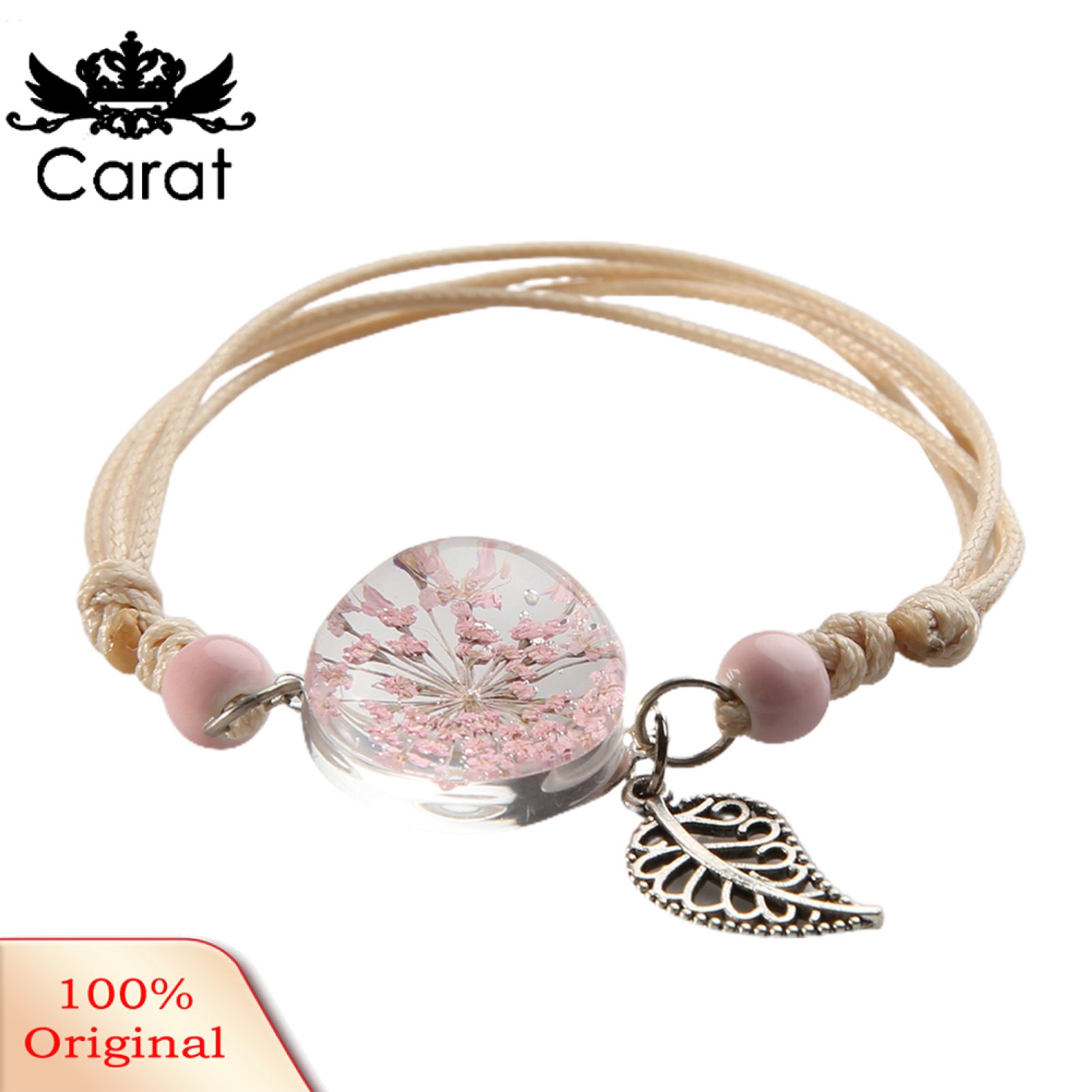 Wristband Dry Glass Ball Dry Glass Ball Brelet