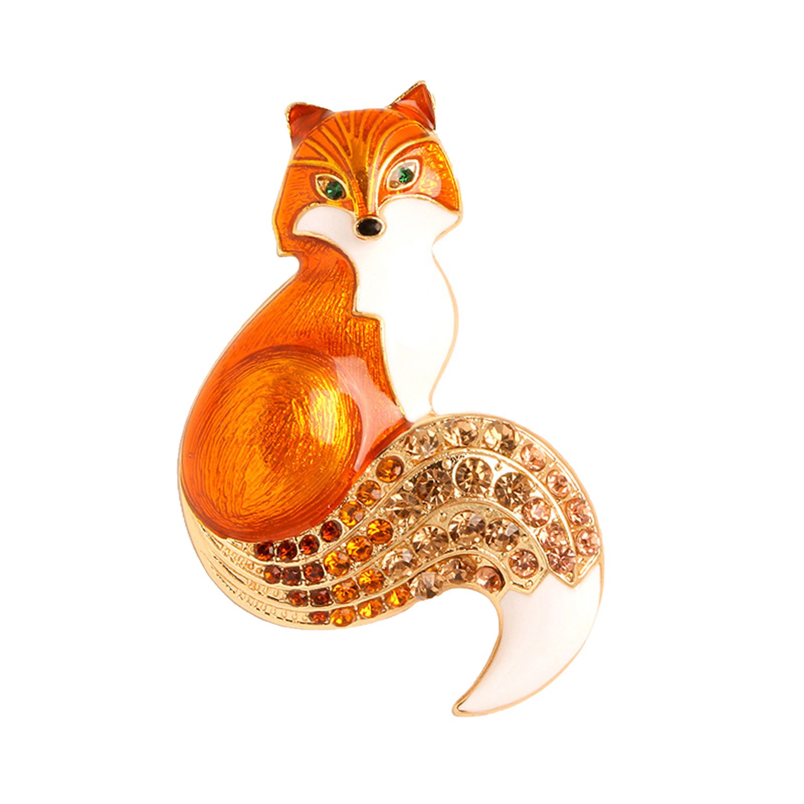 Uni Brooch Animal Shape Cartoon Long Lasting Lapel Brooch