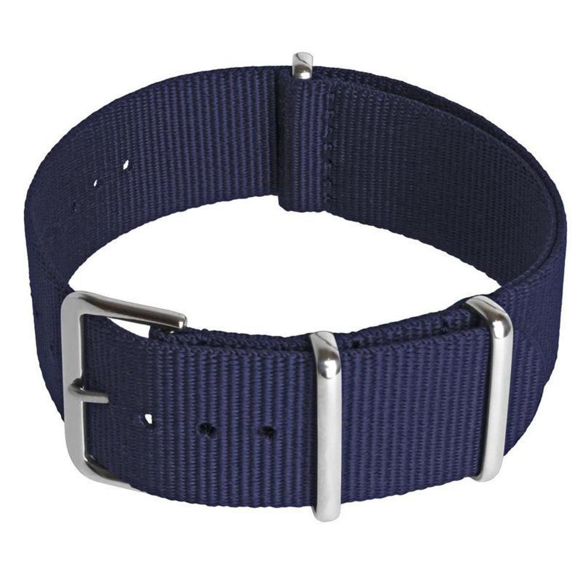 Watch Strap Nylon Men Wrist 18mm 20mm 22mm Smart Zulu Pin Straps