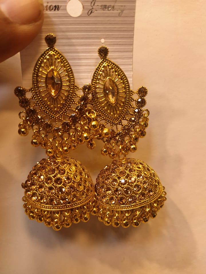 Beautiful Metal Earring / Jhumka Kaner Dul For Women