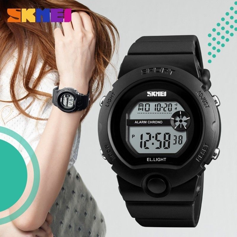 Women's Digital Watches Luxury Brand LED Electronic Sport Watch Waterproof Outdoor Sport Watches For Women Wristwatch - intl