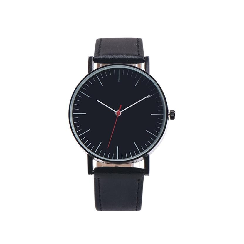 Fashion Watch Men Luxury Brand Retro Leather Band Analog Alloy Quartz Men Watch reloj hombre erkek kol saati Relogio Masculino