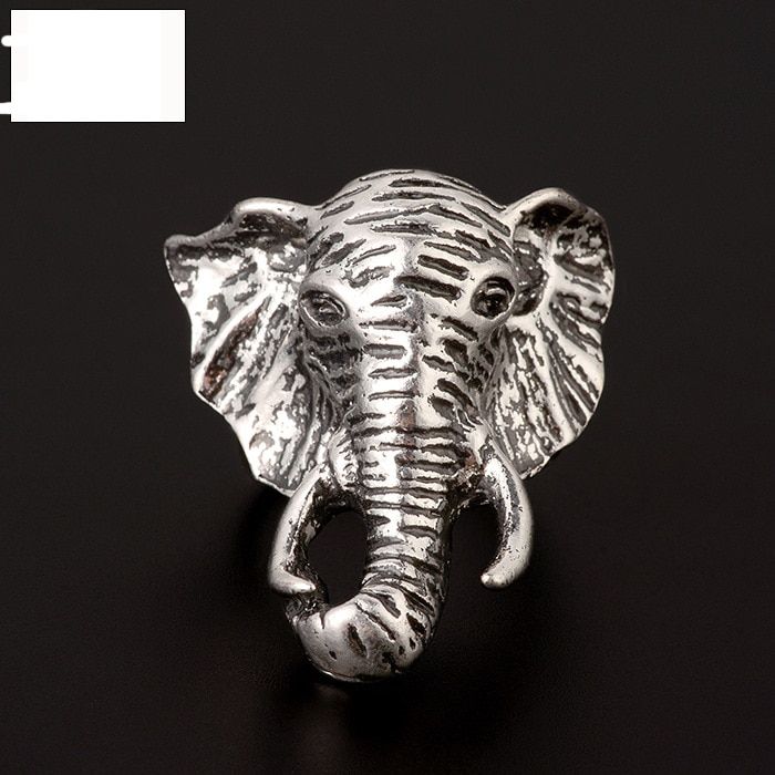 2020  Fashion Animal Vintage Gothic Punk Ring for Men Women Snake Chinese Dragon Tiger Kirin Luxury Hallowee Rings Jewelry