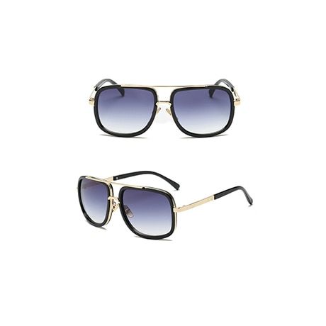 MXDMY New Fashion Big Frame Sunglasses Men Square Fashion Glasses for Women High Quality Retro Sun Glasses Vintage Gafas