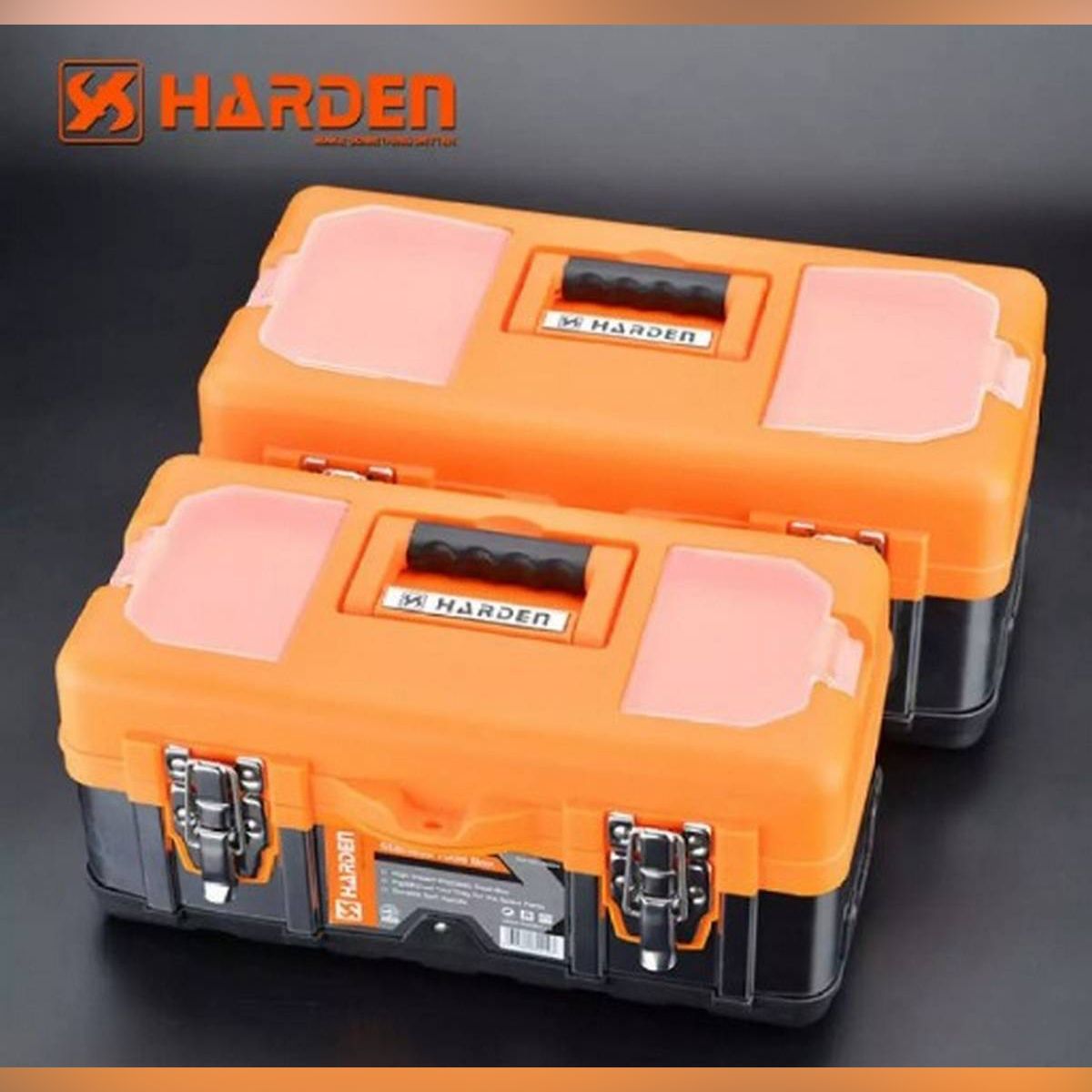 STAINLESS STEEL TOOL BOX 410MM HARDEN 520226
