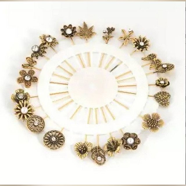 Metal Hijab Pin for Women - 10 Pieces
