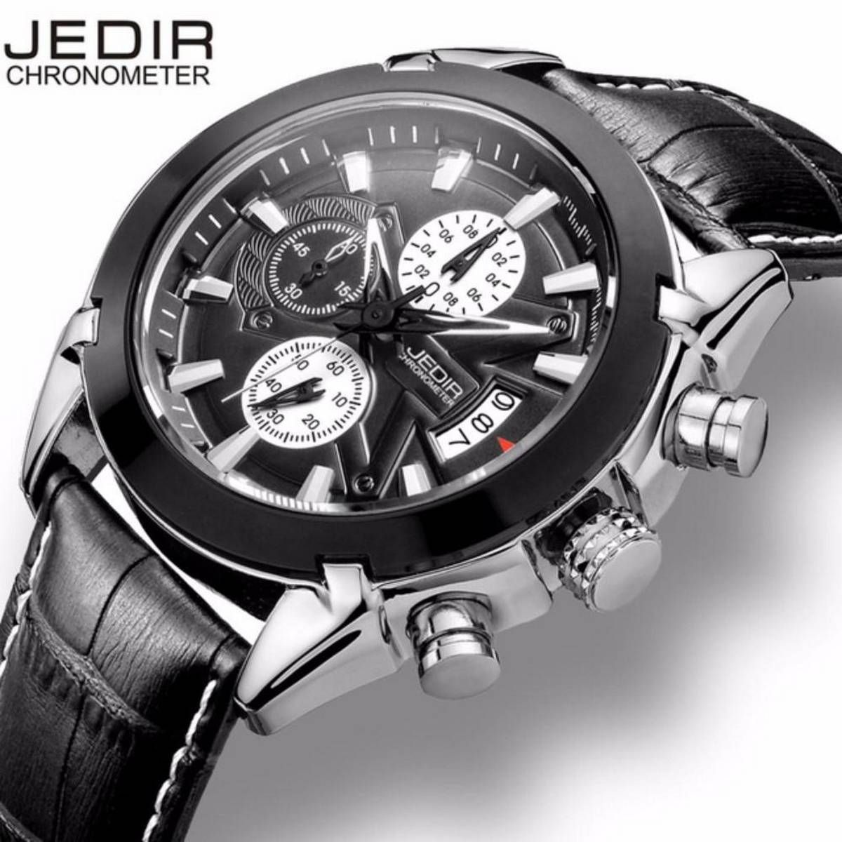 【BestGO】Mens Watches Top Brand Luxury Men Sport Chronograph 6 Hands Date Function Casual Quartz Watch Diver Hour