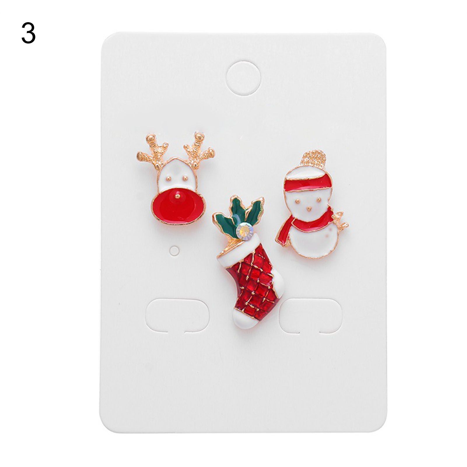 Cartoon Brooches Santa Claus Electroplating All Match Brooches
