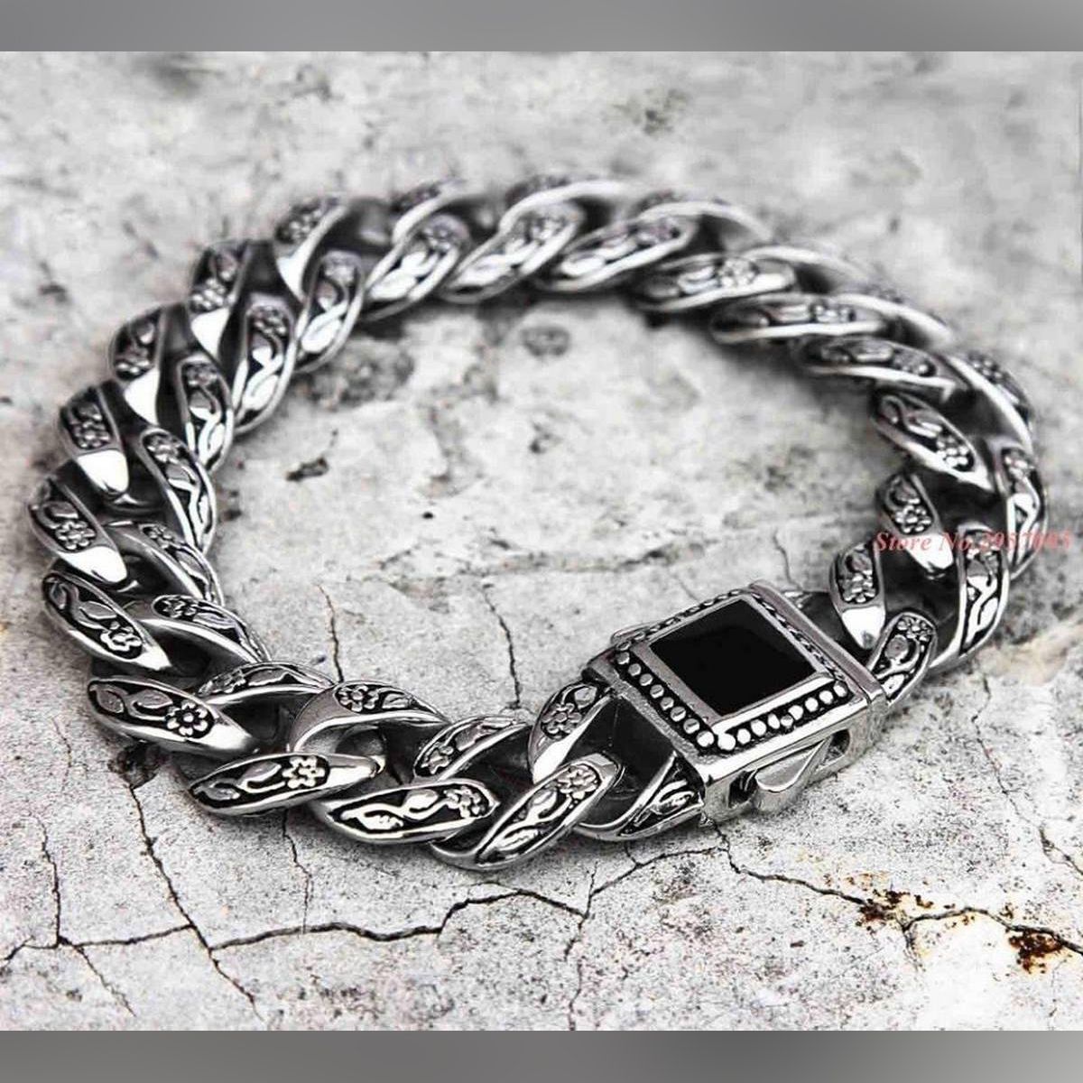 Men,s Powerful Stainless Steel Bracelet