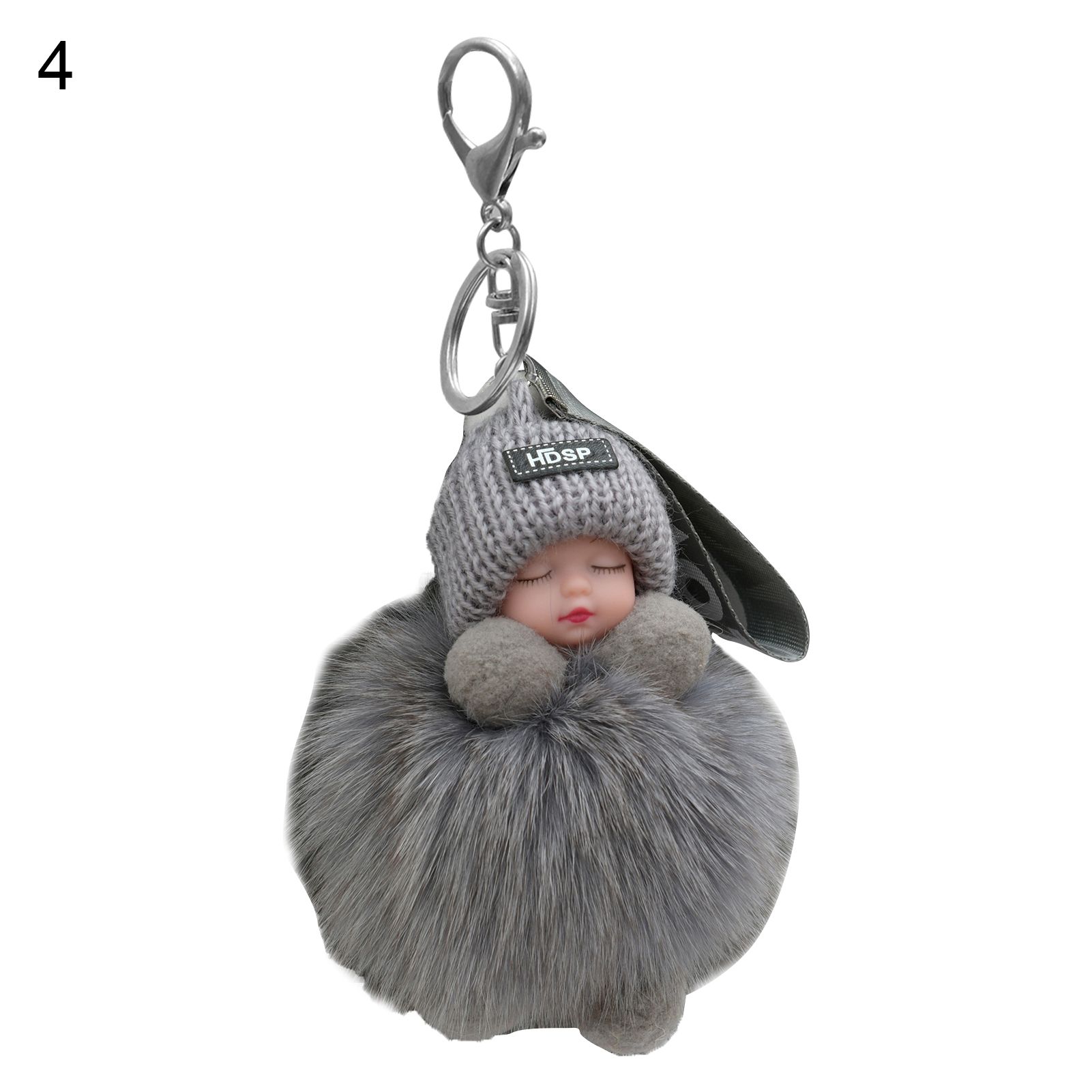 Pendant Keychains Decorative Knitted Hat Wear Baby Key g