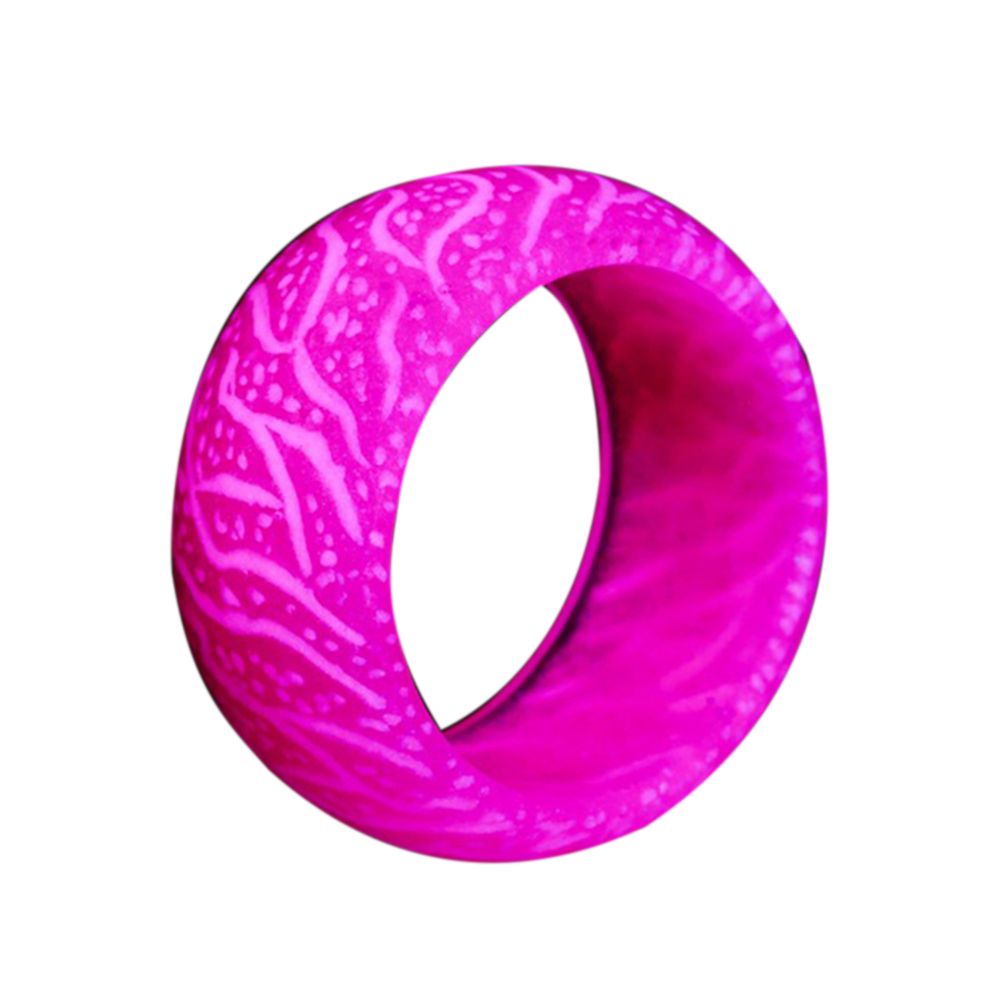 Women/Men Fashion Multi-color Glowing Luminous Plastic Ring Jewelry Accessory