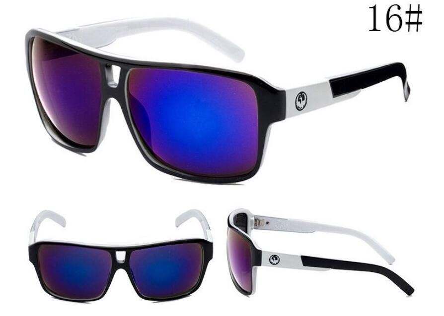 16Free Shipping Fashion Casual European and American Sports Men and Women Same Sunglasses Fashion Colorful Sunglasses UV400