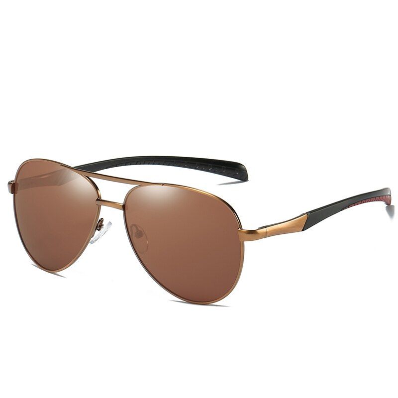 C3 Brown BrownCOASION Brand Design Pilot Sunglasses Men Polarized Women Sun Glasses for Driving Aviation Frame lunette de soleil CA1485