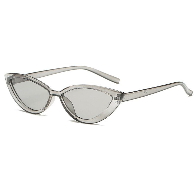 C5New Vintage Black Cat Eye Sunglasses Women Fashion Brand Designer Mirror Small Frame Cateye Sun Glasses For Female Shades UV400