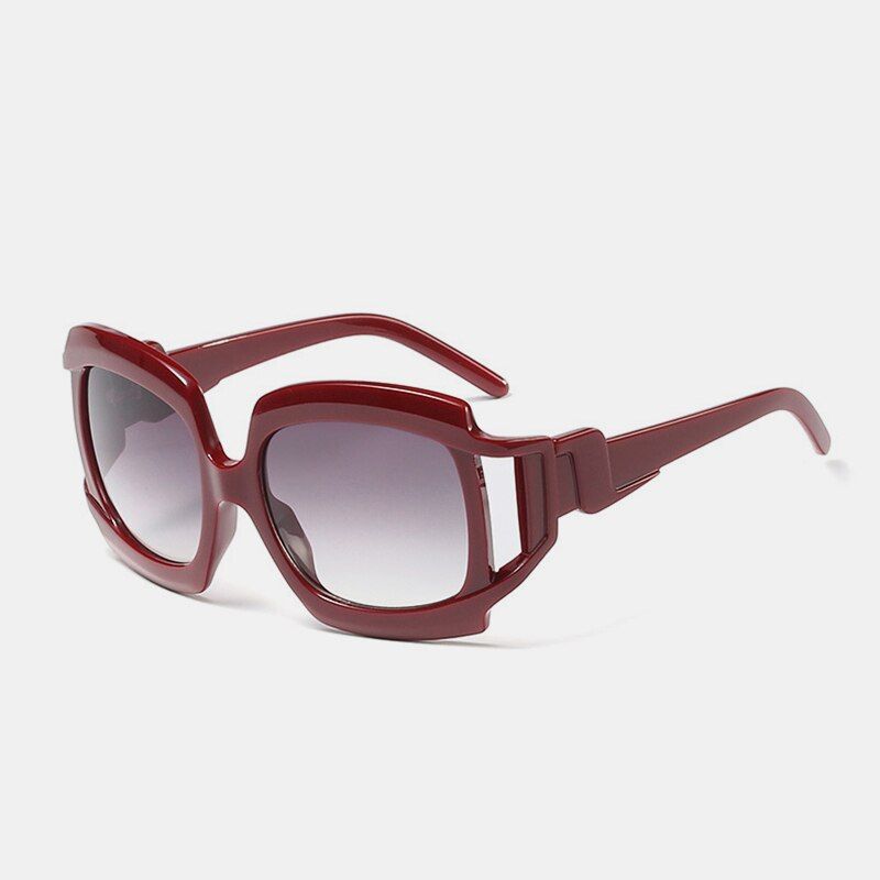 C2 Red-GrayRoyal Girl Polygon Sunglasses Women Oversized Uv400 Male Sun Glasses Vintage Female 2020 Summer Square Punk ss137