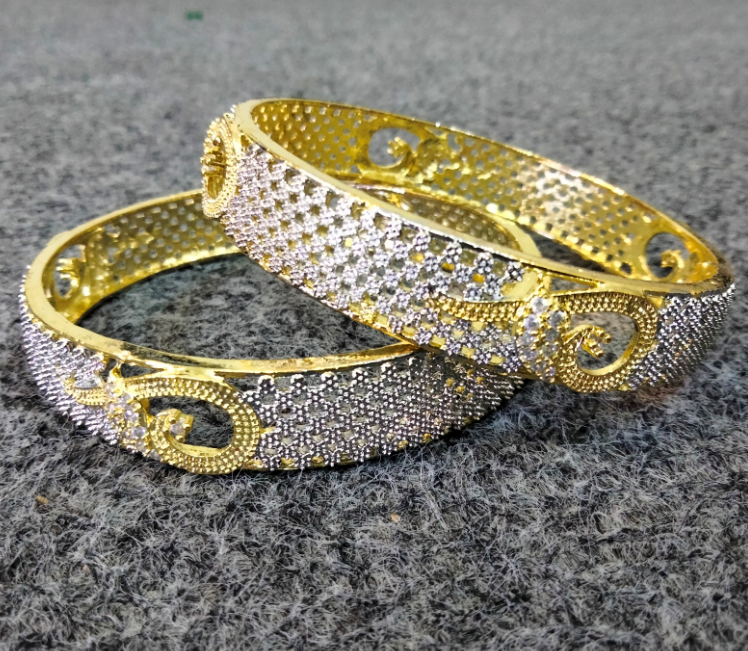 Diamond Cut bangles Made in india