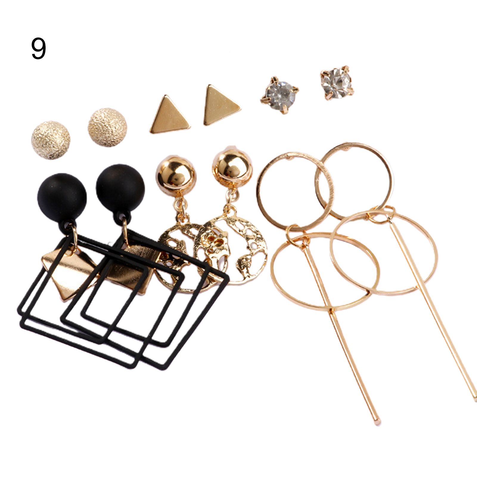 Earrings Geometric Comforle Wear Hoop Earrings
