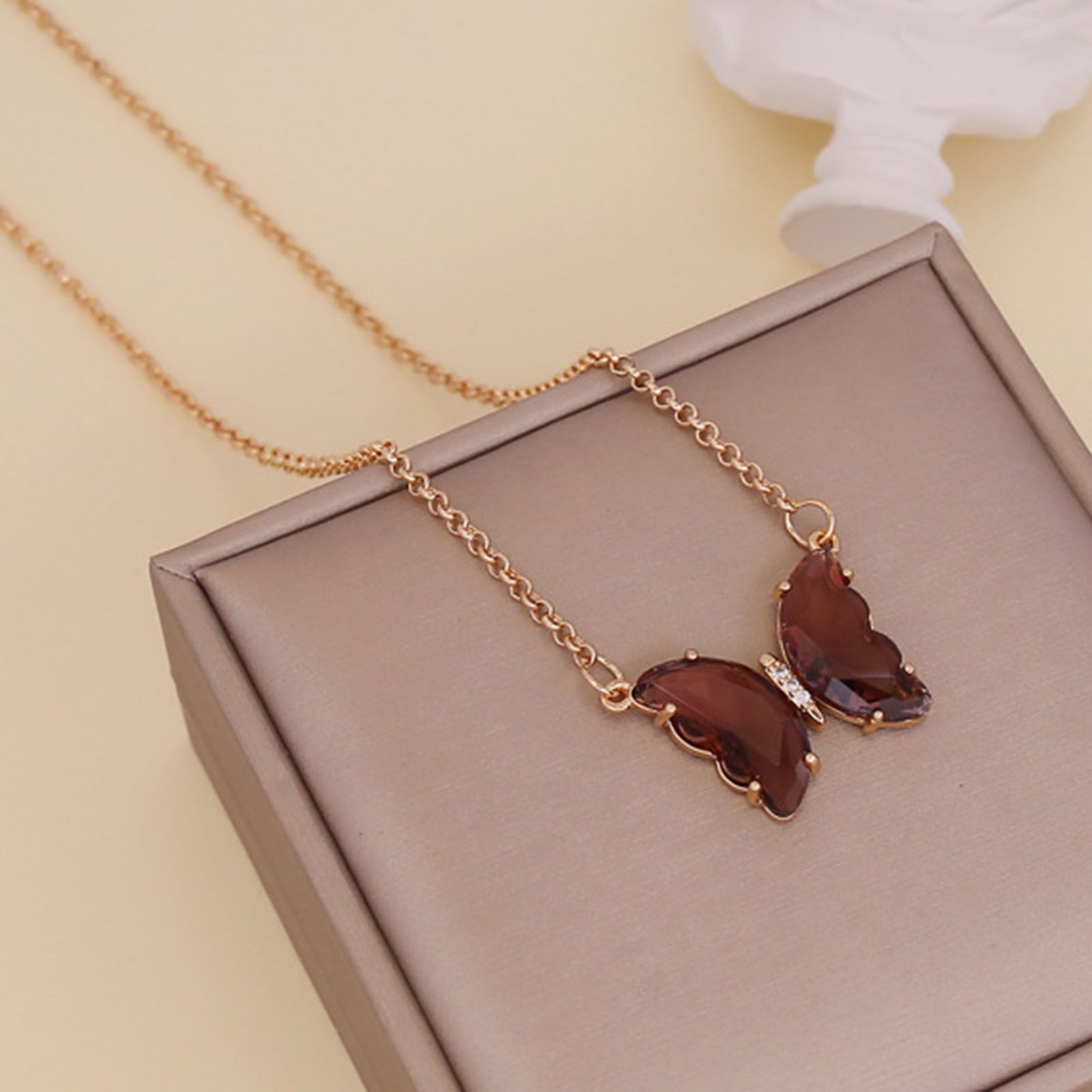 Clavicle Necklace Fashion Butterfly Pendant Women Necklace