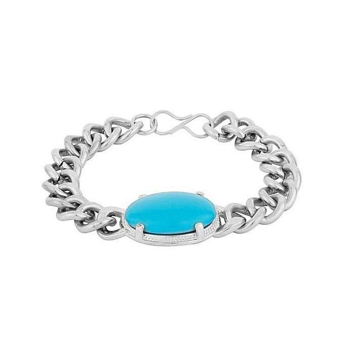 Blue Stone Bracelet for Men
